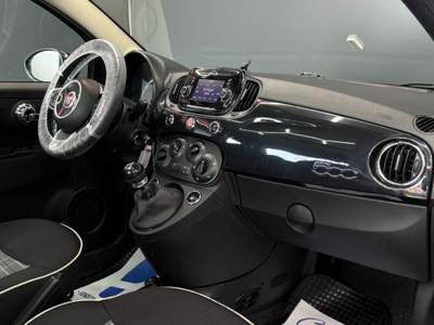 Fiat 500 1.2 GPL Lounge 2018 Nero usata Teverola