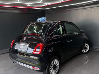 Fiat 500 1.2 GPL Lounge 2018 Nero usata Teverola