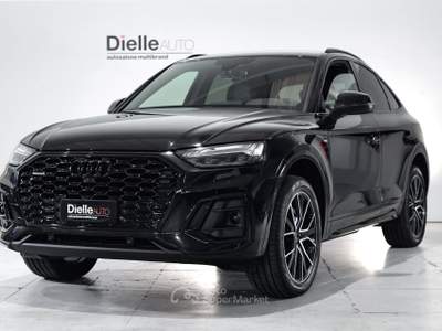 Audi Q5 Q5 Sportback Black line edition 40 TDI quattro 204 CV Stronic Nero usata Borgaro Torinese