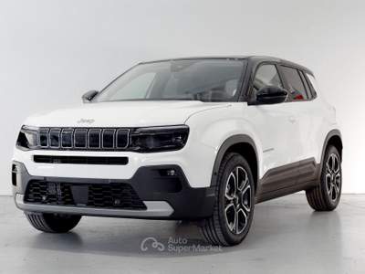 Jeep Avenger Avenger 1.2 turbo Summit fwd 110cv Mhev Bianco usata Borgaro Torinese