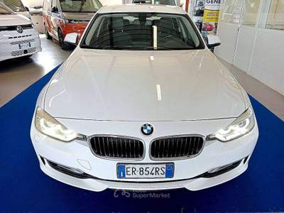 BMW Serie 3 318d 318 D Touring MODERN MANUALE LED 17" NAVI Bianco usata Creazzo