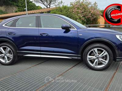 Audi Q3 Q3 Sportback 45 1.4 tfsi e S line edition Garanzia Audi Plug In Blu/Azzurro usata Roma