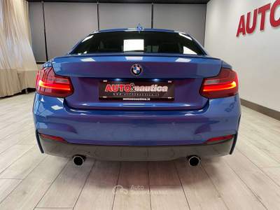 BMW Serie 2 230i 230 I COUPE' M-SPORT AUTO Blu/Azzurro usata Mazzano