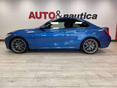 BMW Serie 2 230i 230 I COUPE' M-SPORT AUTO Blu/Azzurro usata Mazzano