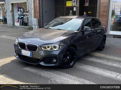 BMW Serie 1 120d BMW 1 series 120 d M Sport #11119 Grigio usata Torino