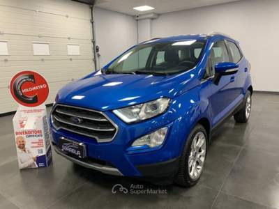 Ford EcoSport Diesel Ecoblue Titanium Blu/Azzurro usata Qualiano