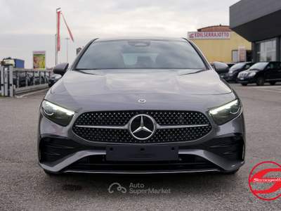 Mercedes-Benz Classe A Line Advanced Plus KM 9.000-LUCI AMBIENTE Grigio usata Caerano di San Marco