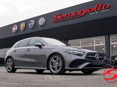 Mercedes-Benz Classe A Line Advanced Plus KM 9.000-LUCI AMBIENTE Grigio usata Caerano di San Marco