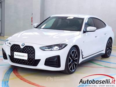BMW Serie 4 Gran Coupé 420d D GRAN COUPÉ MHEV 48V MSPORT 190CV AUTOMATICA Bianco usata Quinzano D'oglio