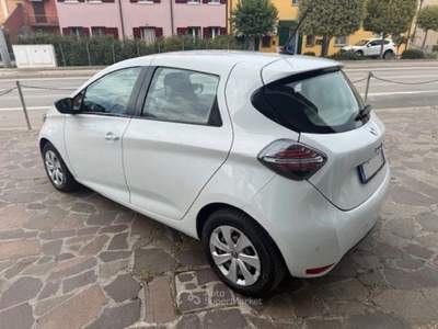 Renault ZOE unico propietario Bianco usata Terre del Reno