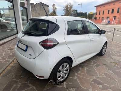 Renault ZOE unico propietario Bianco usata Terre del Reno