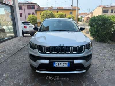 Jeep Compass unico propietario Argento usata Terre del Reno