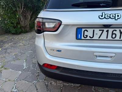 Jeep Compass unico propietario Argento usata Terre del Reno