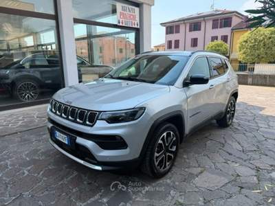 Jeep Compass unico propietario Argento usata Terre del Reno
