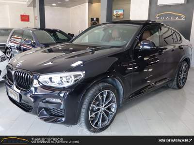 BMW X4 BMW X4 20 d MHEV M Sport #11105 Blu/Azzurro usata Mazzano