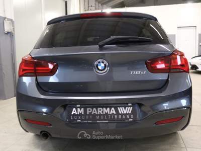 BMW Serie 1 118d d 5p. Msport "" AUTOMATICA / PELLE TOTALE "" Grigio usata Parma