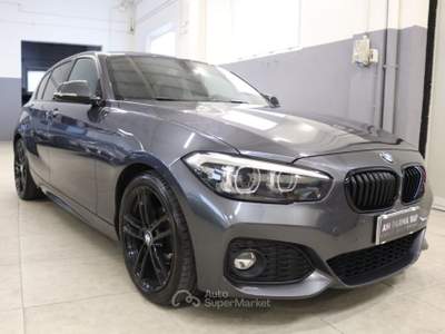 BMW Serie 1 118d d 5p. Msport "" AUTOMATICA / PELLE TOTALE "" Grigio usata Parma