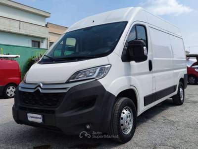 Citroen Jumper 35 L2H2 2.2 BLUEHDI 140CV FURGONE 3 POSTI Bianco usata Corato