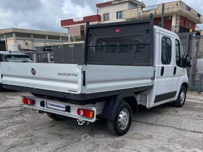 Fiat Ducato 35 MH1 2.0 MJT CASSONE DOPPIA CABINA 7 POSTI - 2018 Bianco usata Corato