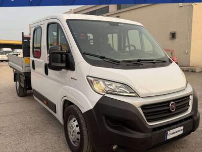 Fiat Ducato MAXI 35 LH1 2.3 MJT CASSONE CON GRU 7 POSTI - 2019 Bianco usata Corato