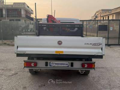 Fiat Ducato MAXI 35 LH1 2.3 MJT CASSONE CON GRU 7 POSTI - 2019 Bianco usata Corato