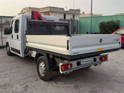 Fiat Ducato MAXI 35 LH1 2.3 MJT CASSONE CON GRU 7 POSTI - 2019 Bianco usata Corato
