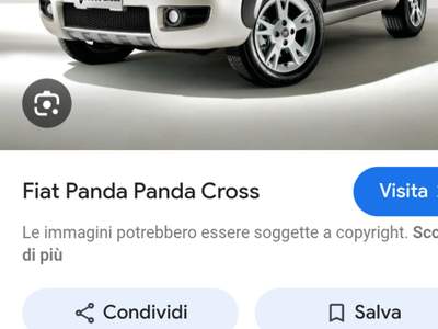 Fiat Panda Panda CROSS. Natural Power Nero usata Lavagno