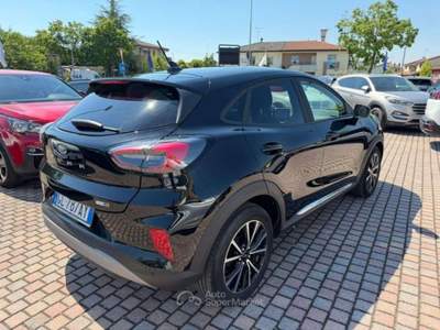 Ford Puma 1.0 EcoBoost Hybrid 125 CV S&S aut. Titanium Nero usata San Donà di Piave