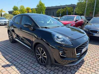 Ford Puma 1.0 EcoBoost Hybrid 125 CV S&S aut. Titanium Nero usata San Donà di Piave