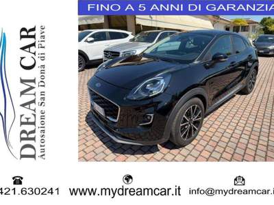 Ford Puma 1.0 EcoBoost Hybrid 125 CV S&S aut. Titanium Nero usata San Donà di Piave
