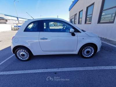 Fiat 500 1.2 Lounge solo km.80000 - 2012 Bianco usata Barletta
