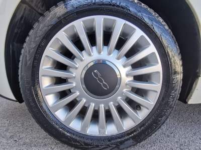 Fiat 500 1.2 Lounge solo km.80000 - 2012 Bianco usata Barletta