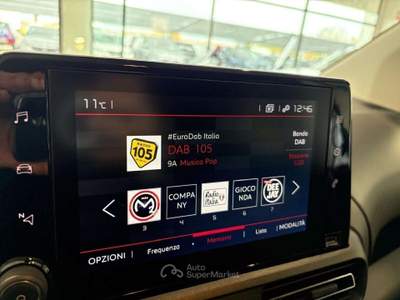 Citroen Berlingo COMBI M FEEL BlueHDi 100 N1 SPOTICAR Grigio usata Bagnaria Arsa