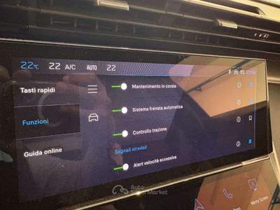 Peugeot 308 GT motore elettrico (54 kWh) 156 CV SPOTICAR Nero usata Bagnaria Arsa