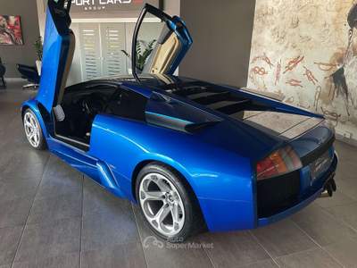 Lamborghini Murciélago Coupe 6.2 e-gear blu Monterey,  Scarico Capristo Blu/Azzurro usata Campo San Martino