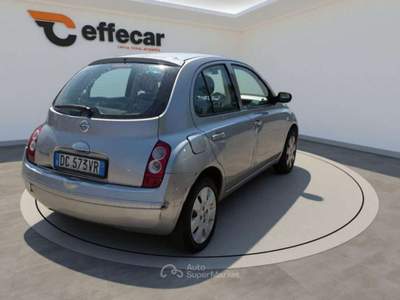 Nissan Micra 1.2 16V 5 porte Acenta Argento usata Roncadelle