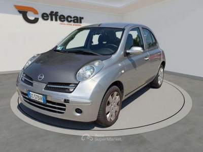 Nissan Micra 1.2 16V 5 porte Acenta Argento usata Roncadelle