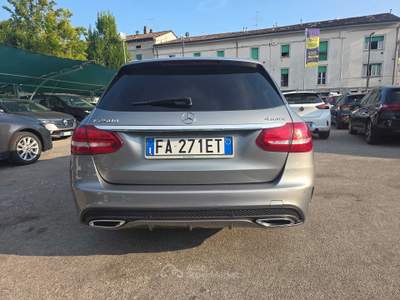 Mercedes-Benz Classe C TAGLIANDI UFFICIALI - 4X4 - PREMIUM Grigio usata Brescia