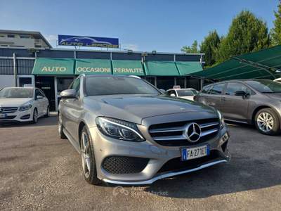 Mercedes-Benz Classe C TAGLIANDI UFFICIALI - 4X4 - PREMIUM Grigio usata Brescia