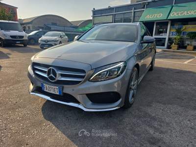 Mercedes-Benz Classe C TAGLIANDI UFFICIALI - 4X4 - PREMIUM Grigio usata Brescia