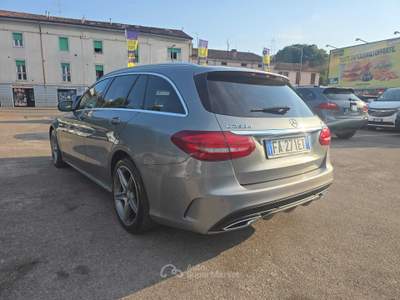 Mercedes-Benz Classe C TAGLIANDI UFFICIALI - 4X4 - PREMIUM Grigio usata Brescia