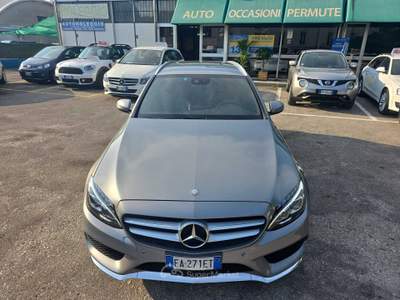 Mercedes-Benz Classe C TAGLIANDI UFFICIALI - 4X4 - PREMIUM Grigio usata Brescia