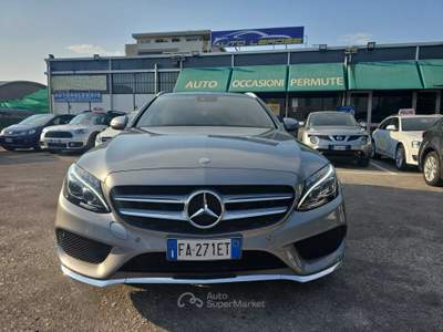Mercedes-Benz Classe C TAGLIANDI UFFICIALI - 4X4 - PREMIUM Grigio usata Brescia