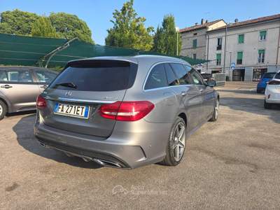 Mercedes-Benz Classe C TAGLIANDI UFFICIALI - 4X4 - PREMIUM Grigio usata Brescia