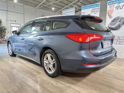 Ford Focus 1.5 EcoBlue 120 CV automatico SW Co-Pilot Business Blu/Azzurro usata Roma