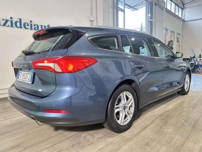 Ford Focus 1.5 EcoBlue 120 CV automatico SW Co-Pilot Business Blu/Azzurro usata Roma
