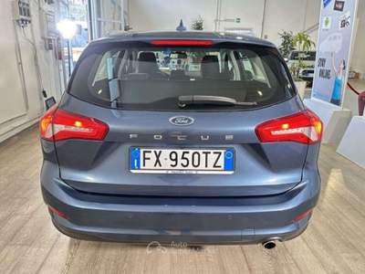 Ford Focus 1.5 EcoBlue 120 CV automatico SW Co-Pilot Business Blu/Azzurro usata Roma
