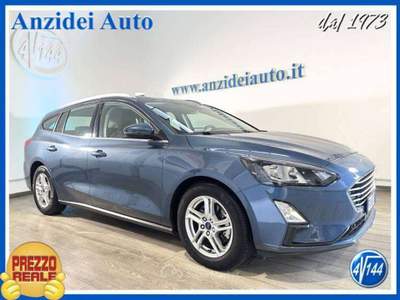 Ford Focus 1.5 EcoBlue 120 CV automatico SW Co-Pilot Business Blu/Azzurro usata Roma