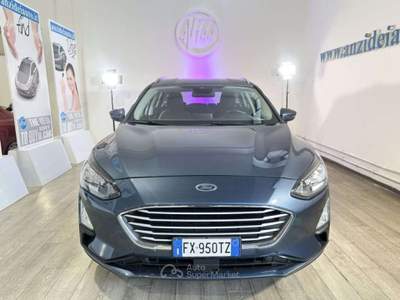 Ford Focus 1.5 EcoBlue 120 CV automatico SW Co-Pilot Business Blu/Azzurro usata Roma