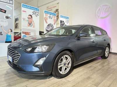 Ford Focus 1.5 EcoBlue 120 CV automatico SW Co-Pilot Business Blu/Azzurro usata Roma